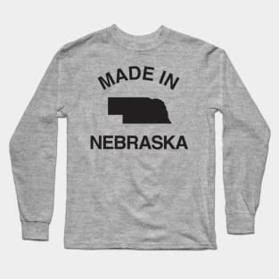 Made in Nebraska Long Sleeve T-Shirt